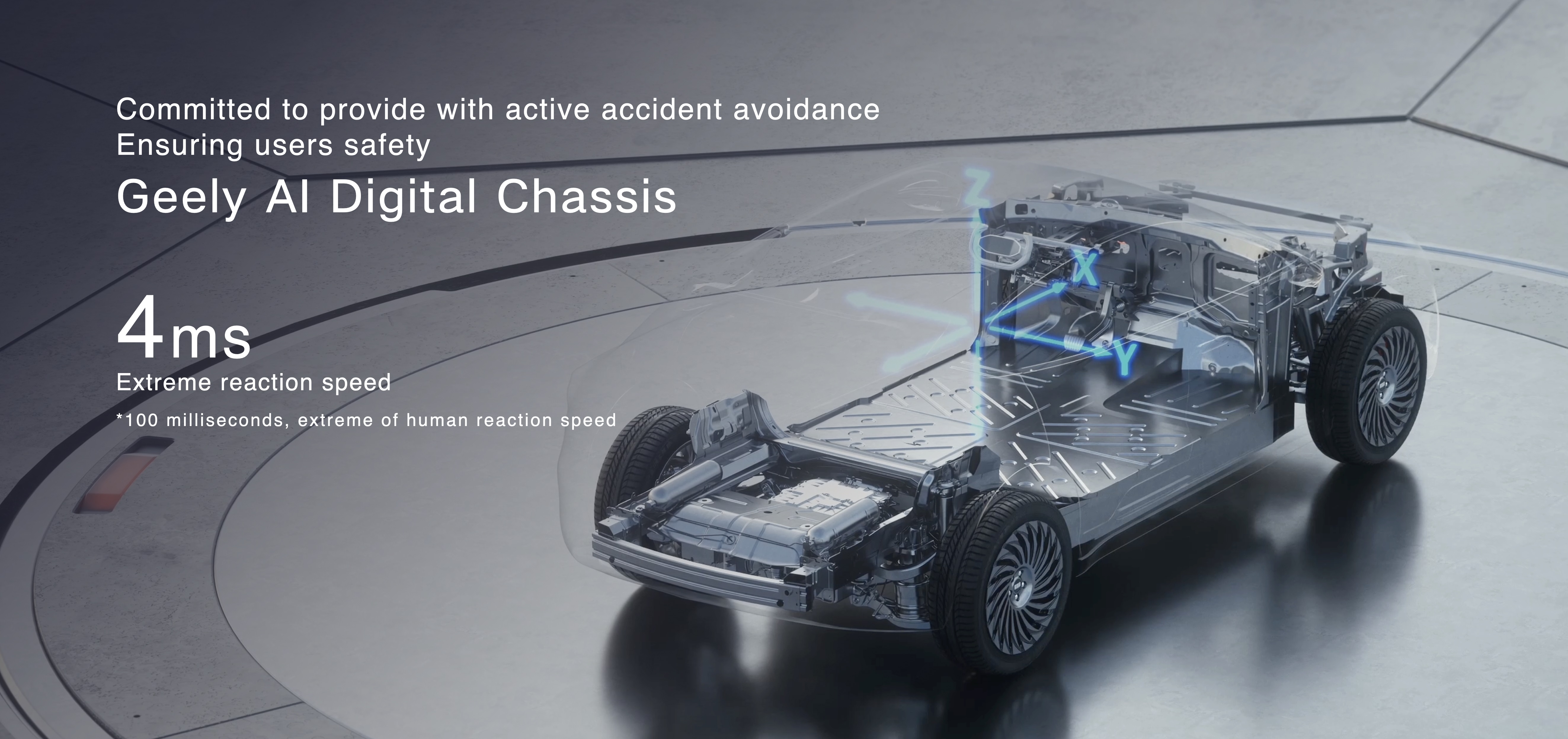 Geely AI digital chassis