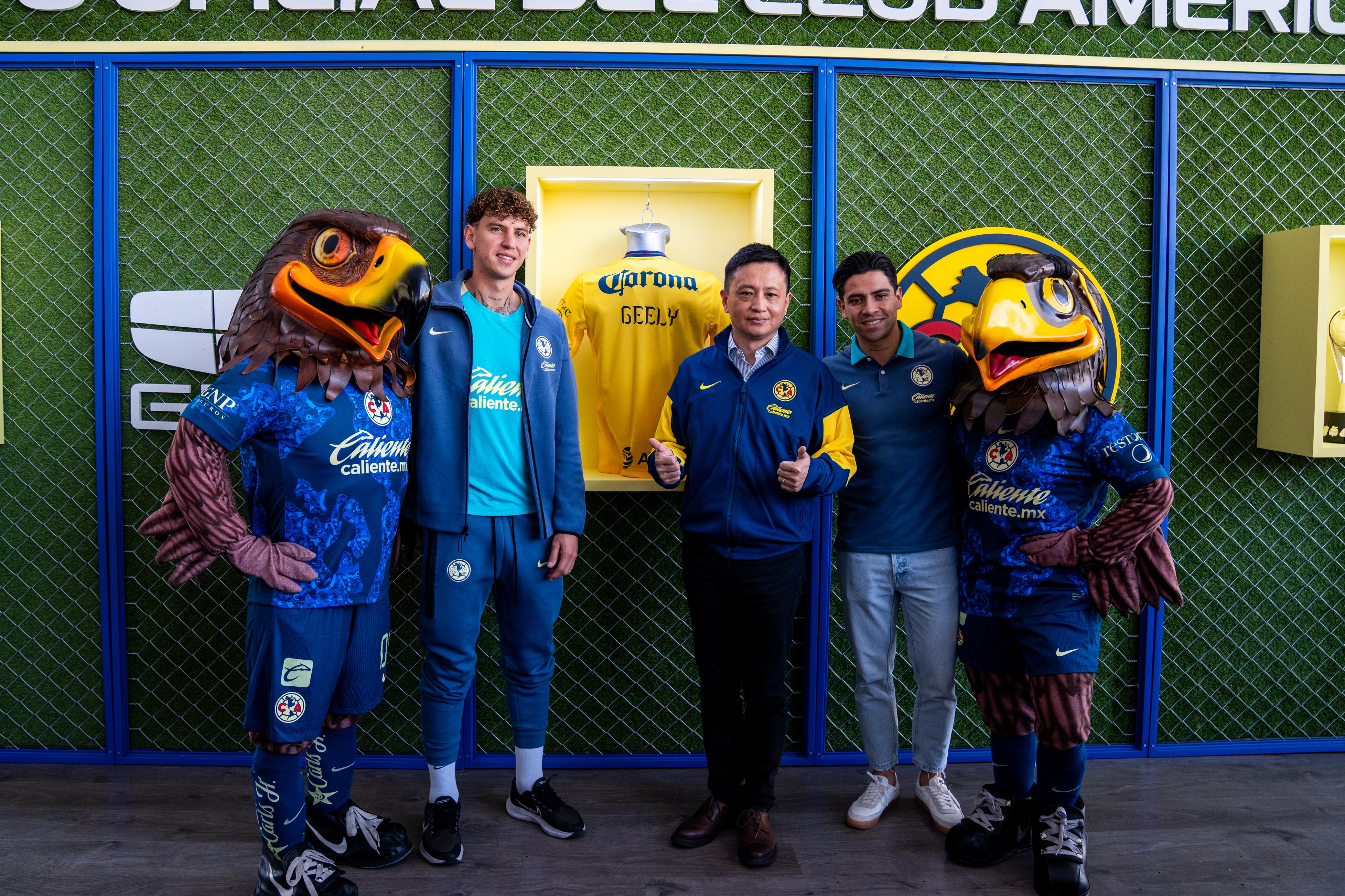 Geely Mexico Club America Sponsorship 1